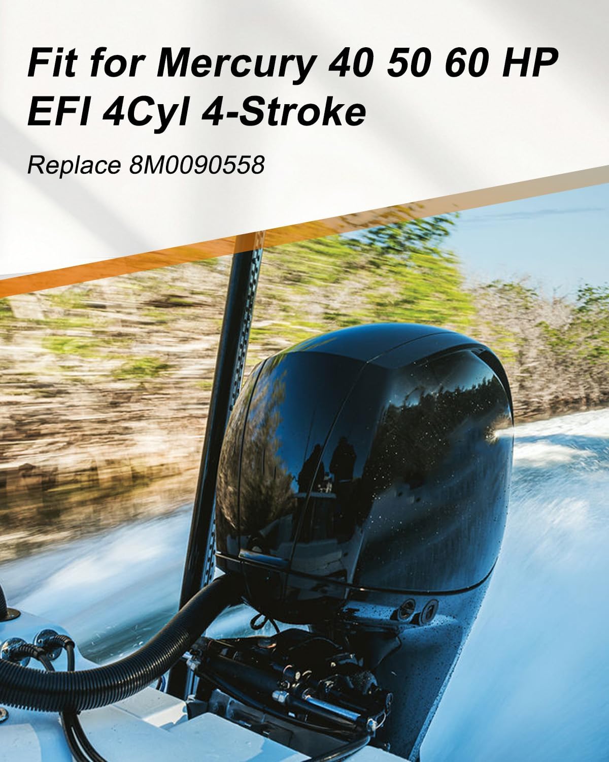 Maintenance Kit 100 Hour Fit for Mercury 40 50 60 HP EFI 4Cyl 4-Stroke Replace 8M0090558