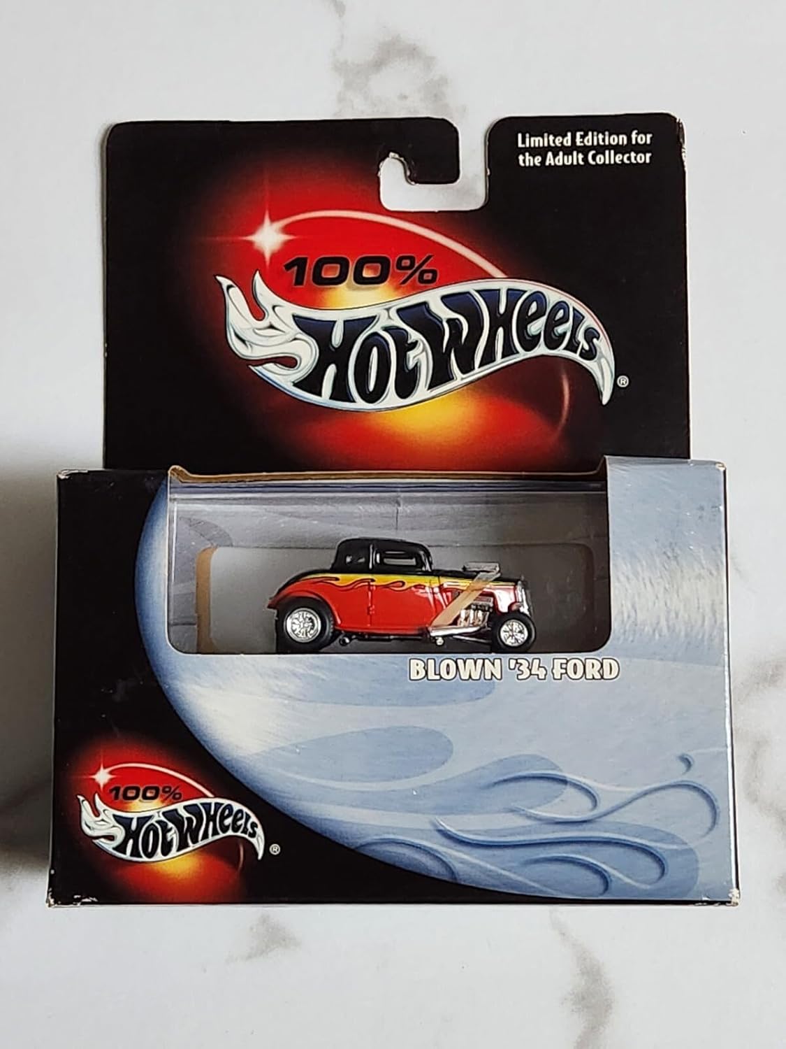 マテル（ホットウィール）製　１／６４　ＢＬＯＷ　３４’　ＦＯＲＤ　ブラック／オレンジ　５４５１２