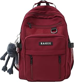 [RAKEE] リュック レディース リュックサック 大容量 タウンリュック バックパック バッグ ビジネスリュック 女性 ブラック アウトドア 男の子 女の子 スクールリュック 高校生 女の子 男の子 通学 通勤 旅行 軽量 防水