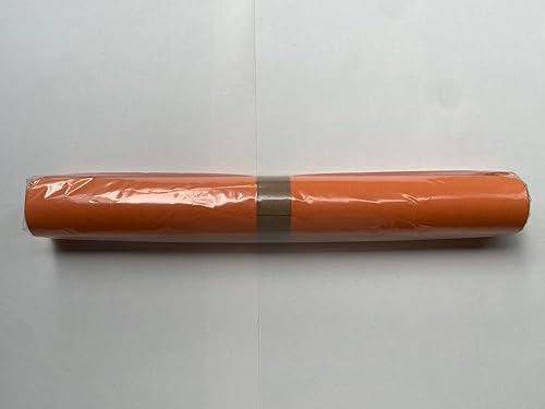 Miniatura 9 de Wooqu Paño de libro, superficie de tela y respaldo de papel, duradero, fuerte, 17 x 29 pulgadas, para encuadernación de libros, naranja