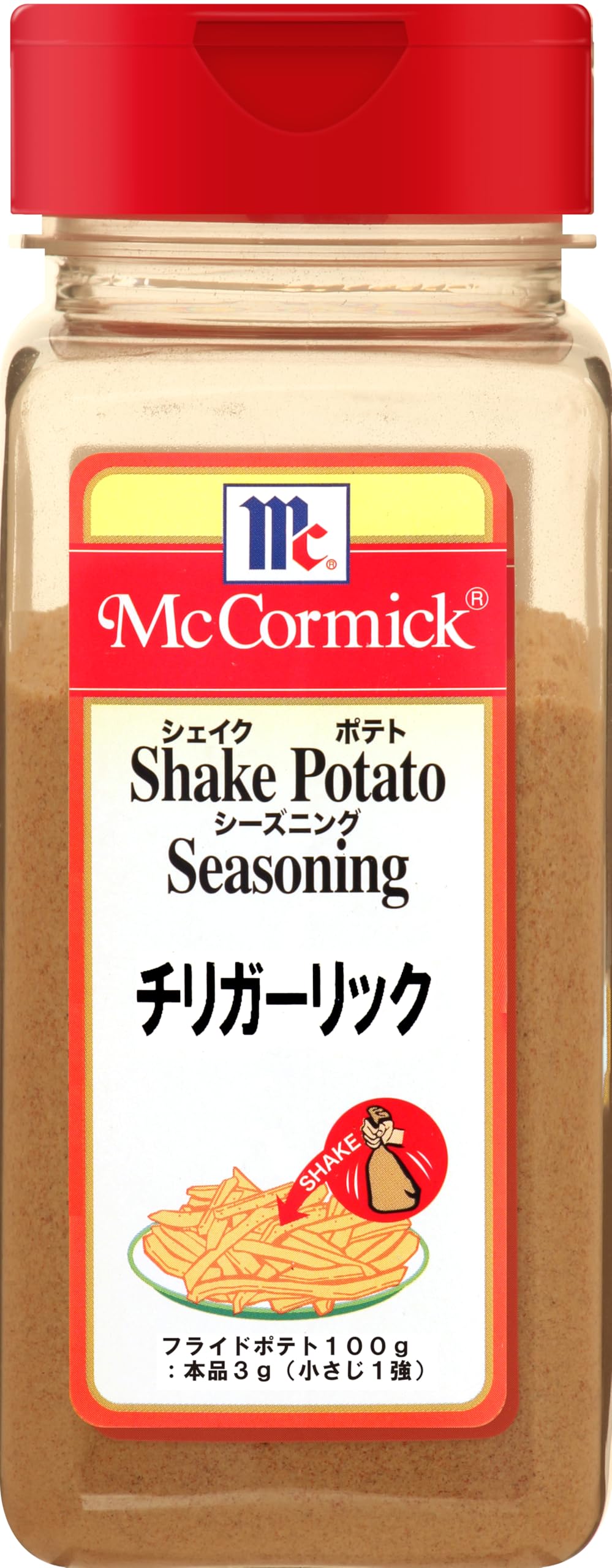 マコーミック MC ポテトシーズニング チリ&ガーリック味 330g（シャカシャカポテト）