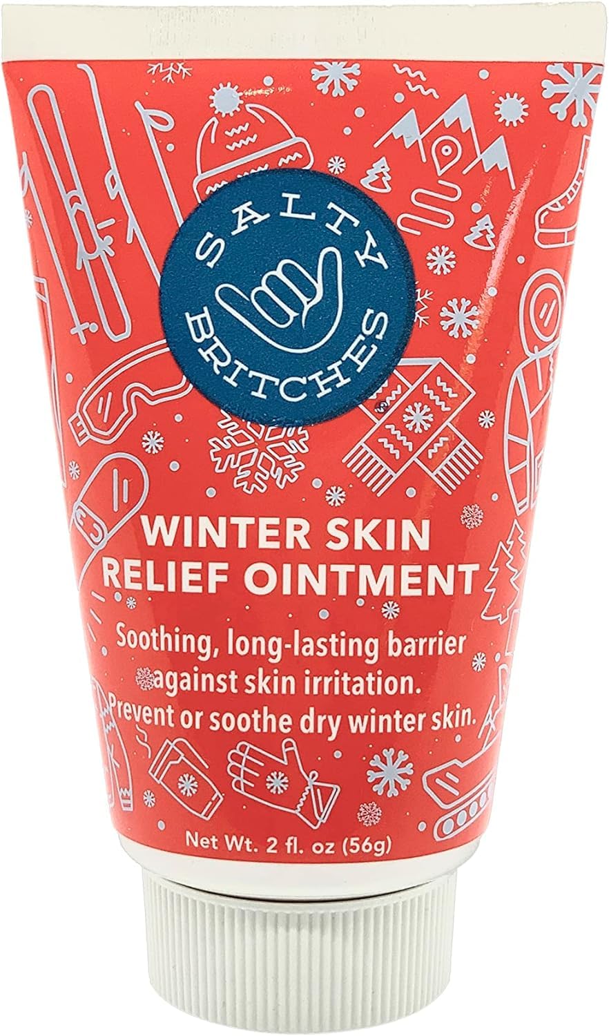 Salty Britches Waterproof Anti Chafing Ointment, Chafing Gel, Half Marathon Essentials, Anti-Chafe, Military Gear Essential, Running Essentials, Gifts