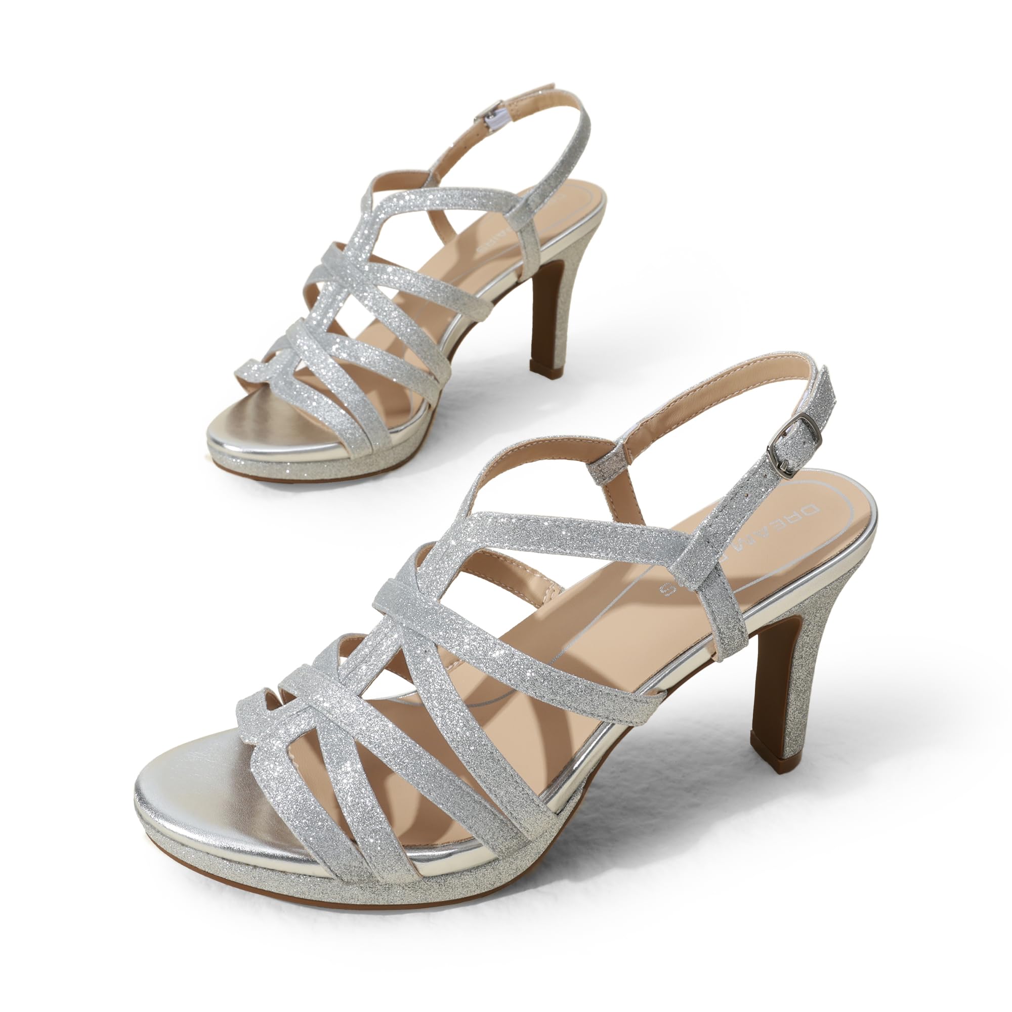 DREAM PAIRS Damen-Sandalen mit Absatz