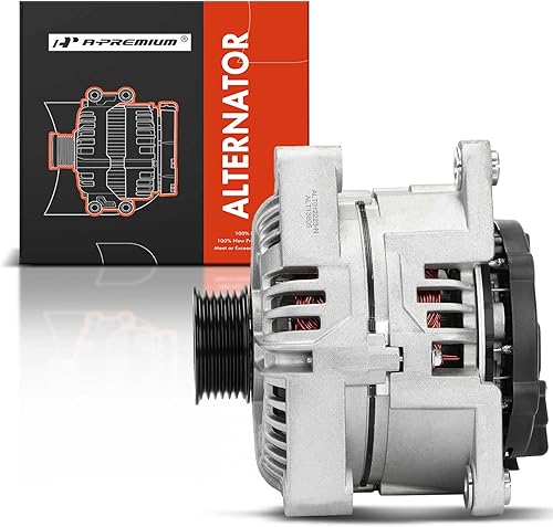 Miniatura 8 de A-Premium Alternador compatible con Saturn L300 2001-2005, LS2 2000, LW2 2000, LW300 2001-2003, V6 3.0L, 120Amp 12V Polea de 6 ranuras en sentido