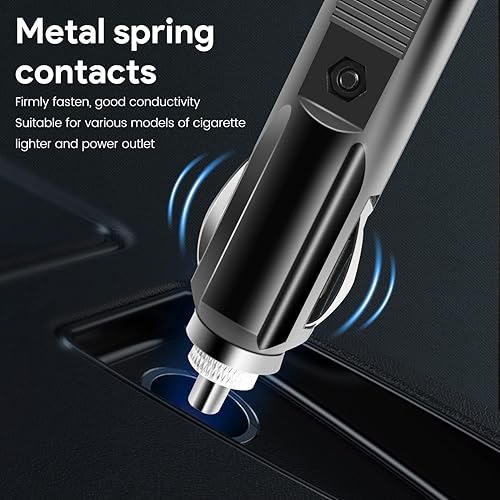 Miniatura 8 de KFD Cargador de coche USB C de 100 W, adaptador de 12 V-24 V CC para MacBook Pro/Air, Hp, Dell, Surface, Lenovo Samsung, LG, Acer, Asus Rog G16 Flow