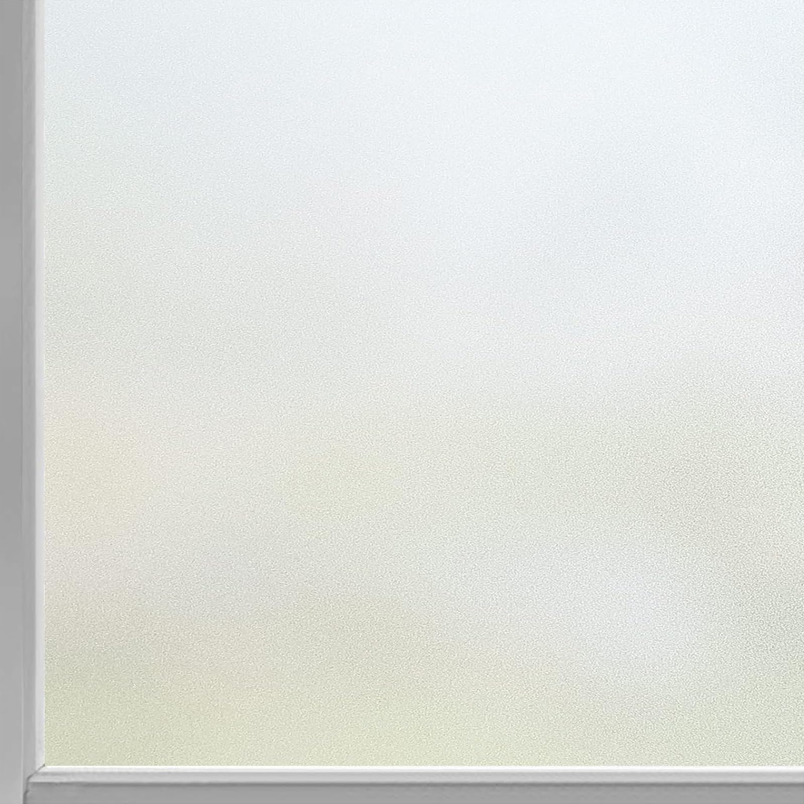 Frosted Film for Glass Windows 80 x 180 cm(31 x 71inch) Decorative Window Stickers Frosted Window Stickers, Static Cling Removable Without Glue Or Residue for Home Office, Pure scrub