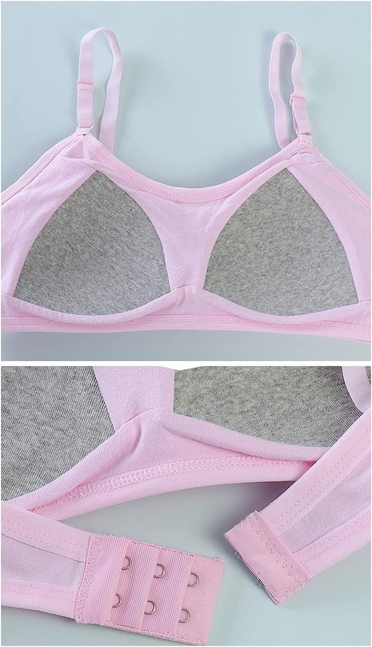 Big Girls Bra Comfort Flex Fit Seamless for Girl Teens with Adjustable Straps, Pull-on Design - Image 2