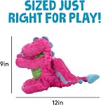GoDog 70972-98997-024 Dragons avec la technologie Chew Guard 1 Comte, Rose