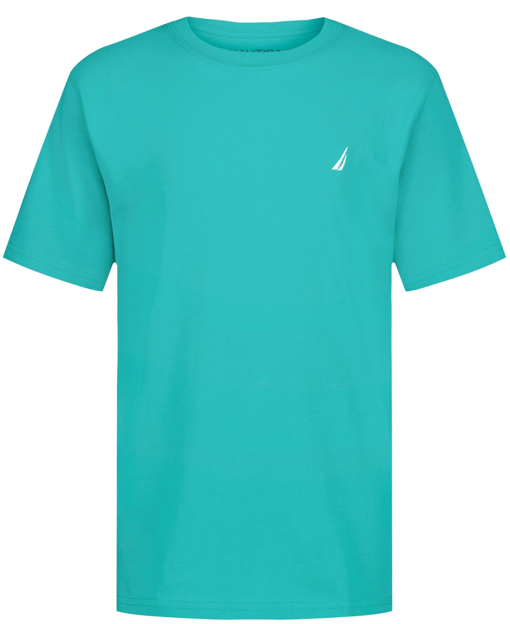 Boys' Short Sleeve Solid Crewneck T-Shirt