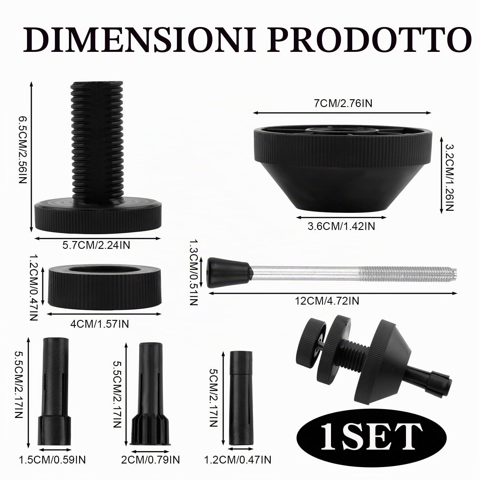 Strumento di Allineamento della Frizione Universale per Auto, Kit Centraggio Disco Frizione