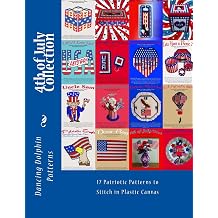 4th of July Collection 17 Patriotic Patterns in Plastic Canvas