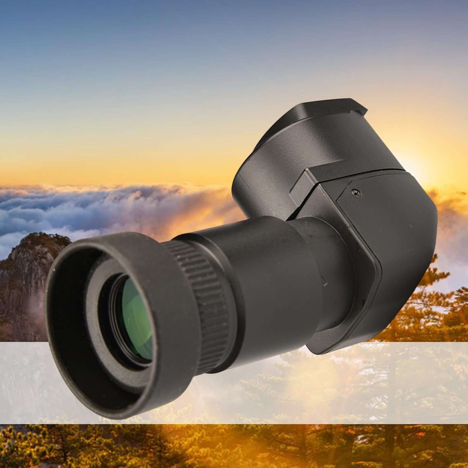 Kamera Sucher, 1, 250 bis 2, 50-fache Vergrößerung, rechtwinkliger Sucher mit 10-teiligem Montageadapter für Kamerazubehör, DSLR Adapter