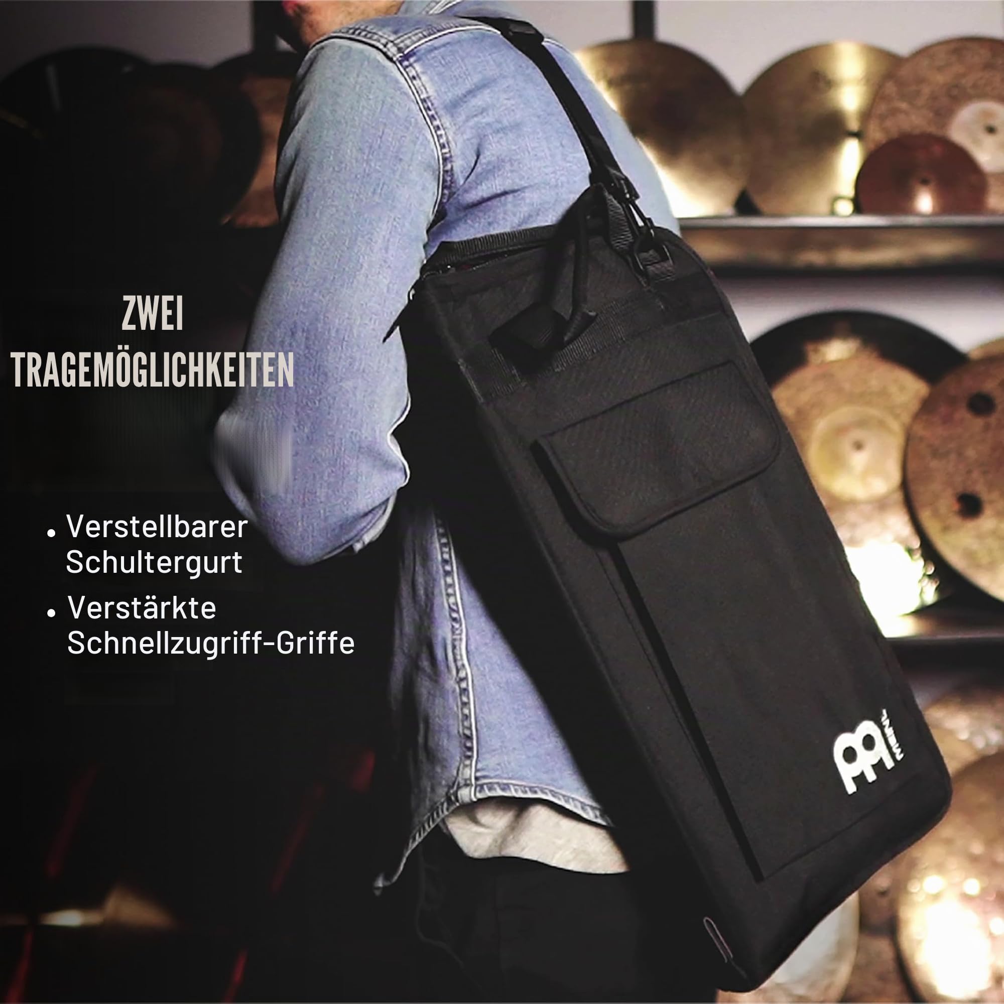 Meinl Cymbals MSB-1 Professional Stick Bag schwarz