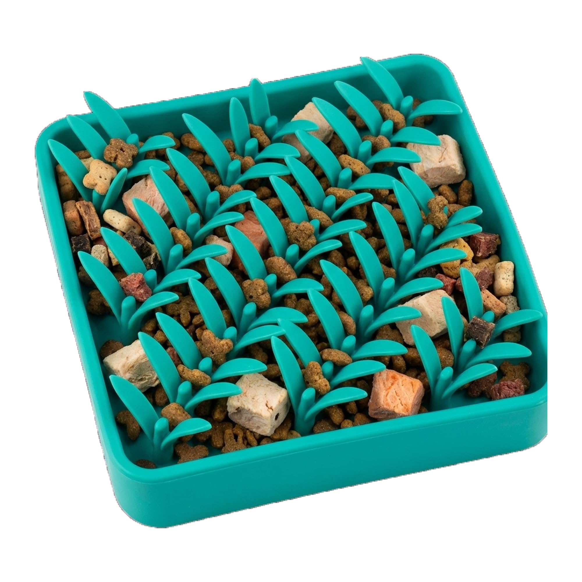 PEGGY11 Silicone Snuffle Mat for Cats & Small Dogs, Nonslip, 20 * 20cm