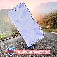 Vista 7 de Asuwish Compatible con Samsung Galaxy S10 y protector de pantalla de vidrio templado, accesorios para tarjetero, soporte para celular, billetera
