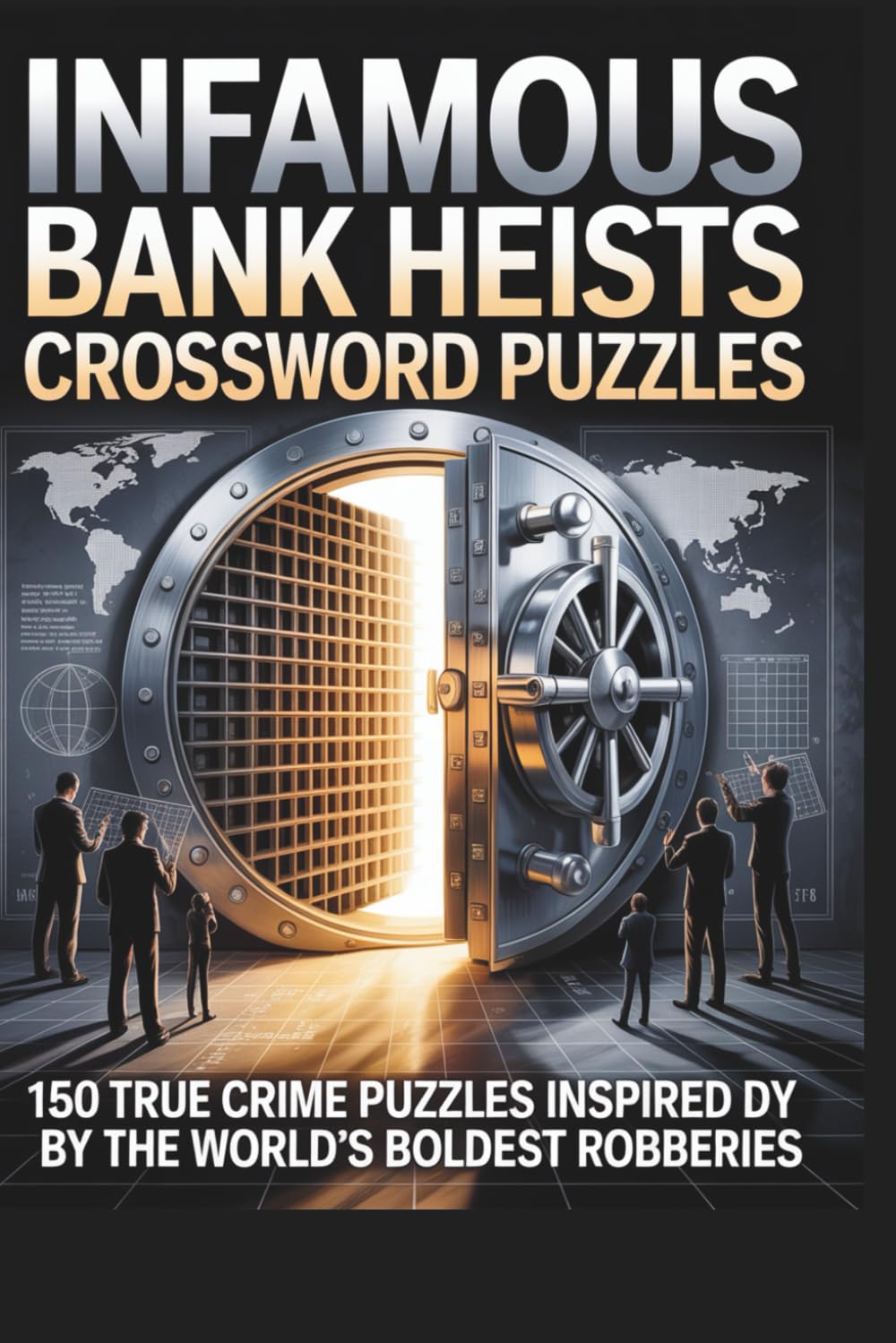 Infamous Bank Heists Crossword Puzzles: 150 True Crime Crossword Puzzles Inspired by the World’s Boldest Robberies, Vault Jobs & Criminal Masterminds