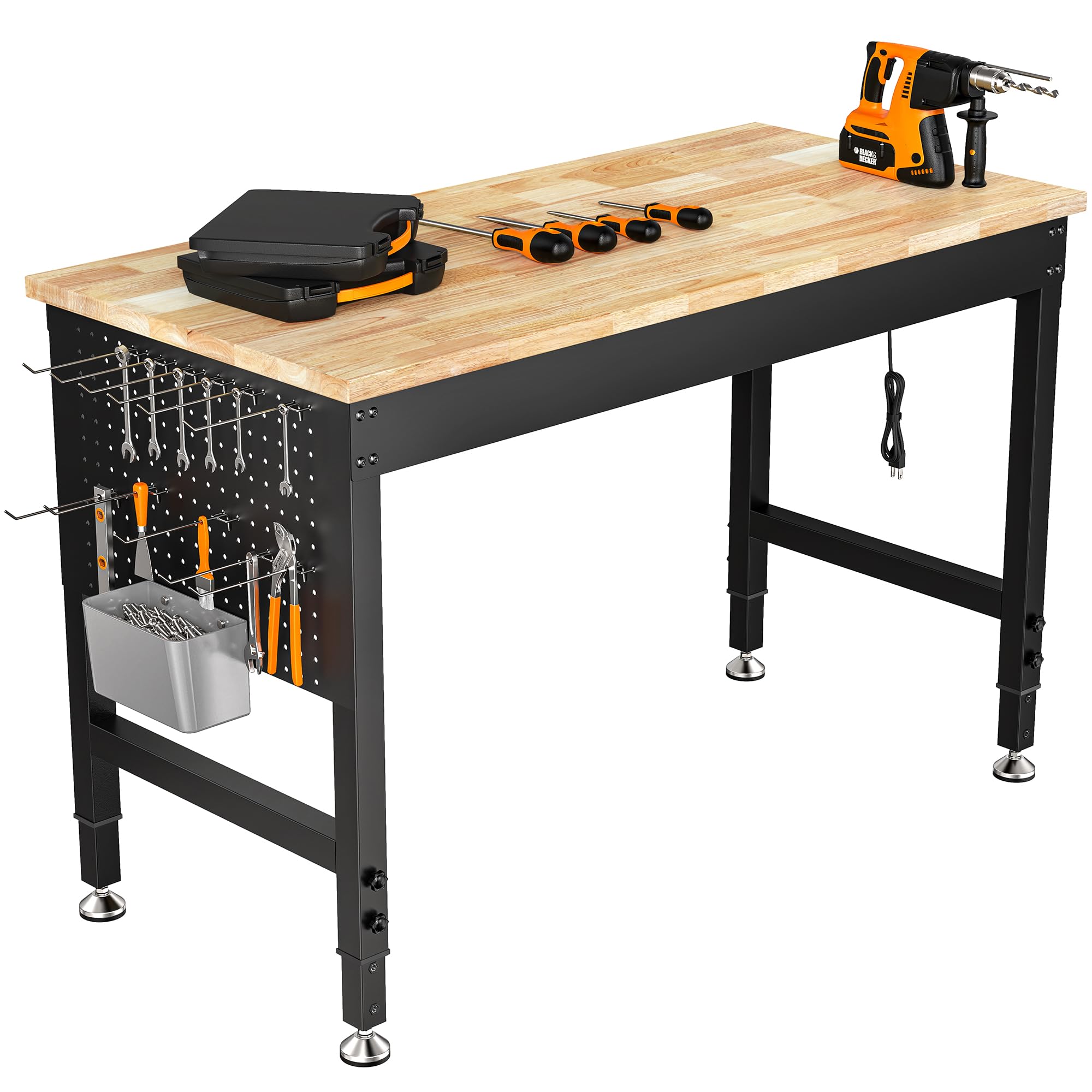 CAMMOO 47.64 in Adjustable Workbench