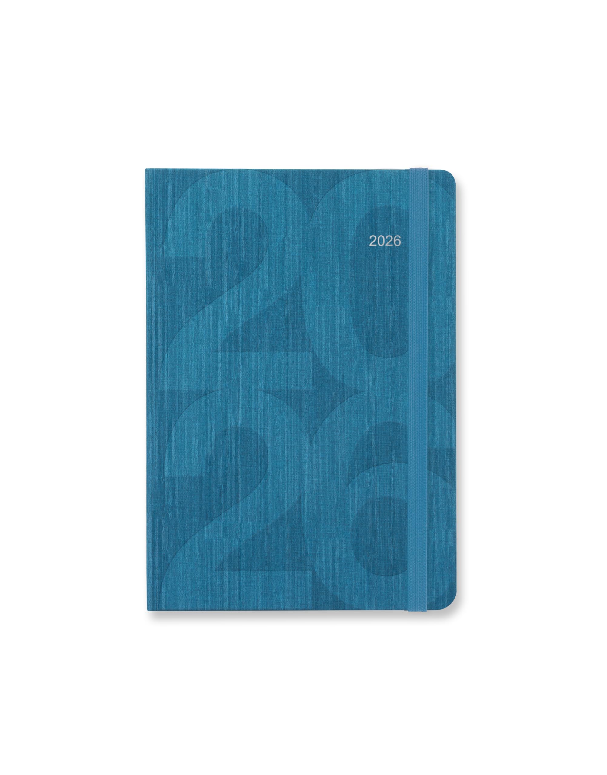 Letts of London Block A6 week to view 2026 diary - Teal 26-081666