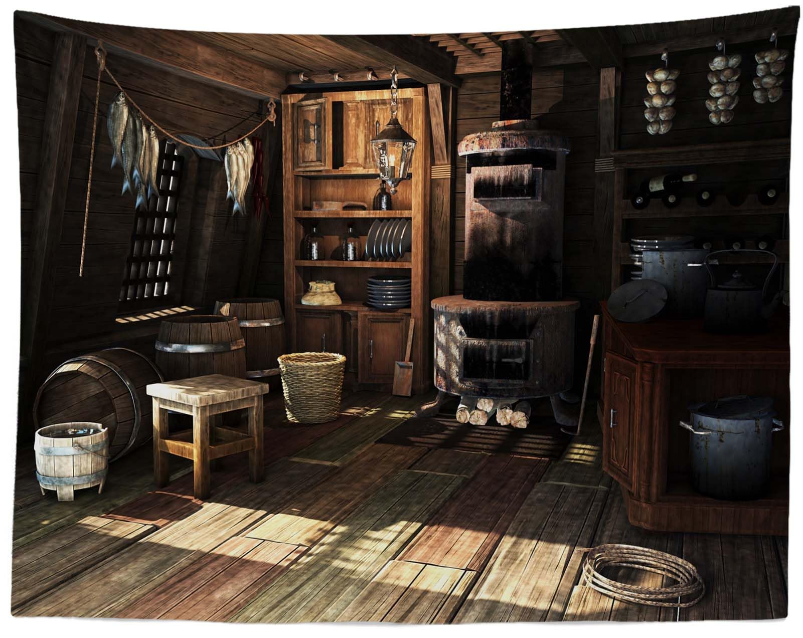 BELECO 7x5ft Fabric Hobbiton Cave Backdrop Rural Living Cabin Green Grass Garden For Hobbit Photography For Ring Lord Fans Party Decorations Birthday