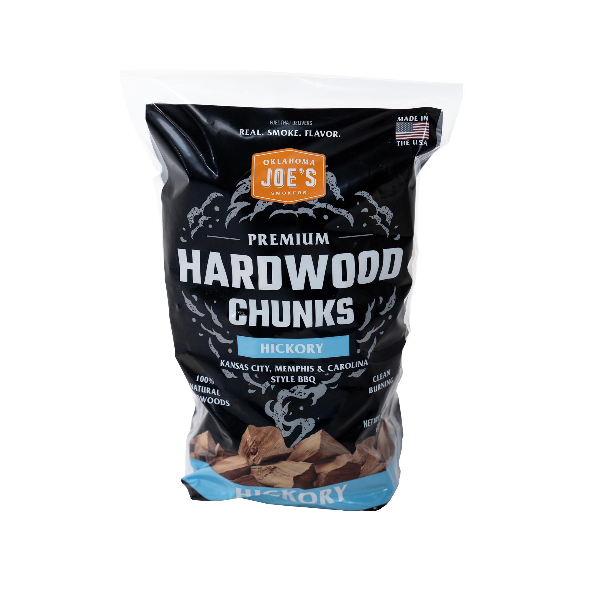 Hickory Wood Chunks, 432 cu in Bag - 3947292R04