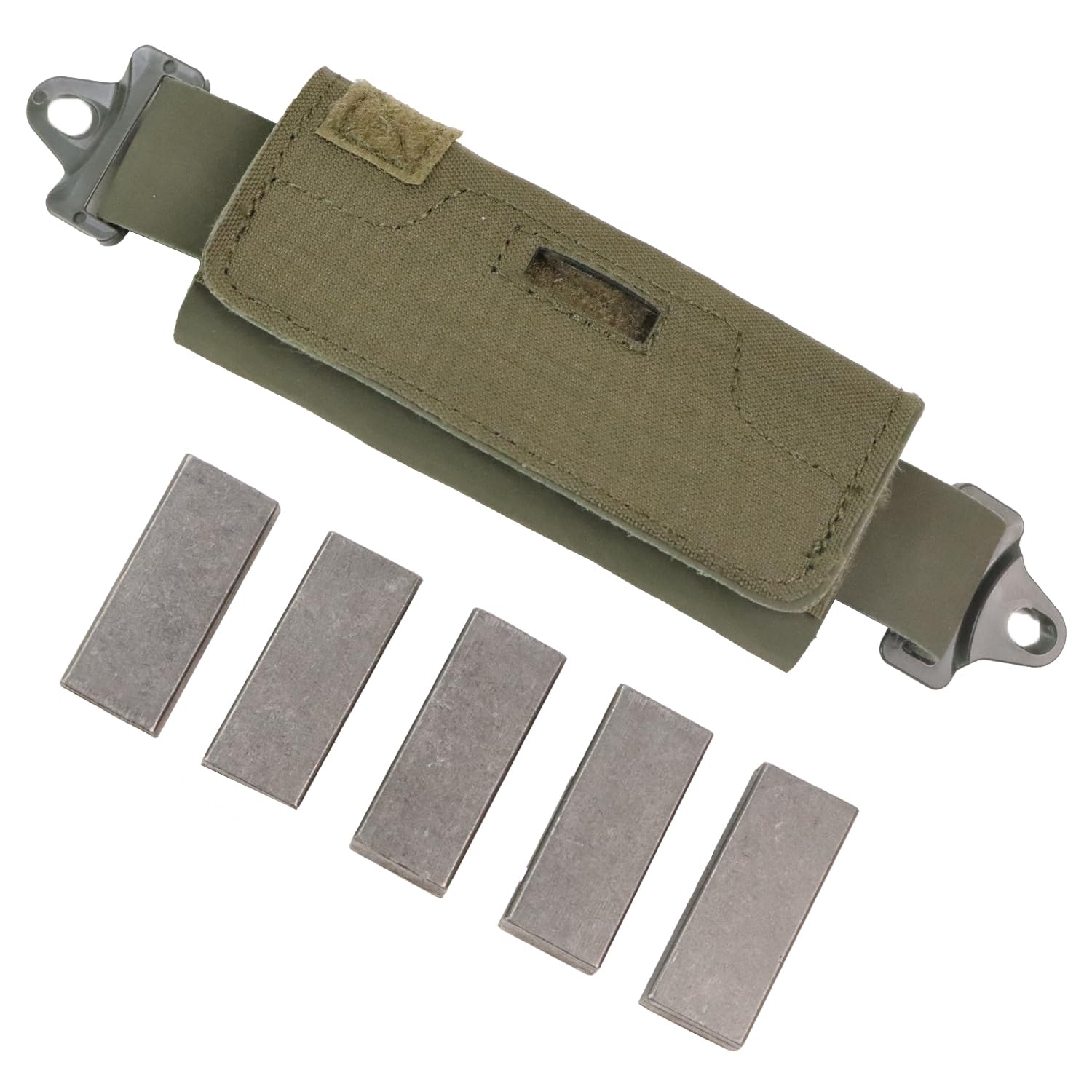 JOAXOR Tactical Helmet Balancing Weight Bag Counterbalance with Five Counter Accessory Pouch for OPS Fast BJ PJ MH