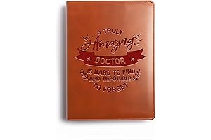 A Truly Amazing Doctor Is Hard to Find Leather Notebook