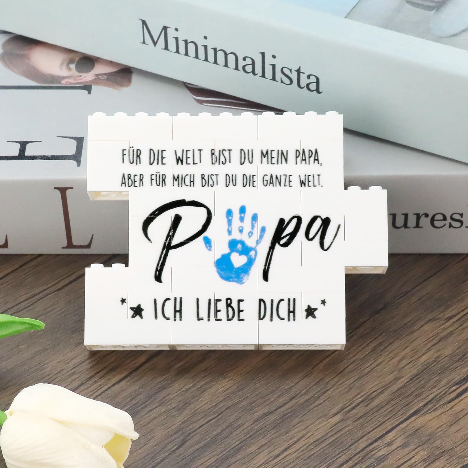 Regalo del día del padre para papá, regalo de cumpleaños para papá, rompecabezas decorativo, cartel de construcción, diseño de rompecabezas, regalo de hija, hijo, para el día del padre, Navidad