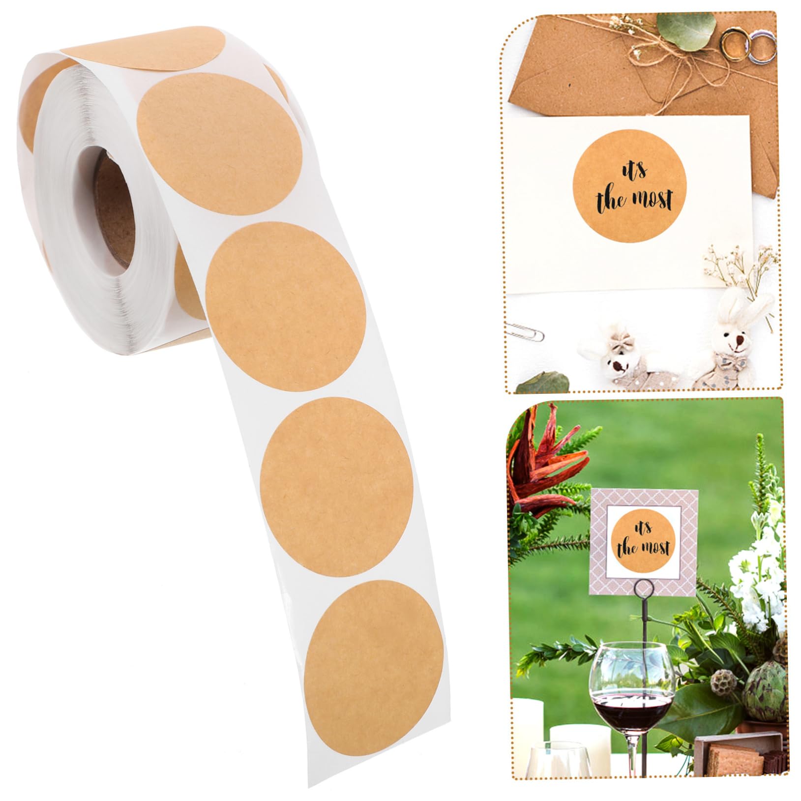 SHINEOFI 5 Rollen Etiketten Aus Aufkleberpapier Klein Zeitschriftenaufkleber Klebrig Süße Klebeetiketten Aufkleber Mit Namensetiketten Etikettenband Ersetzen Aufkleber-etiketten Kraftpapier