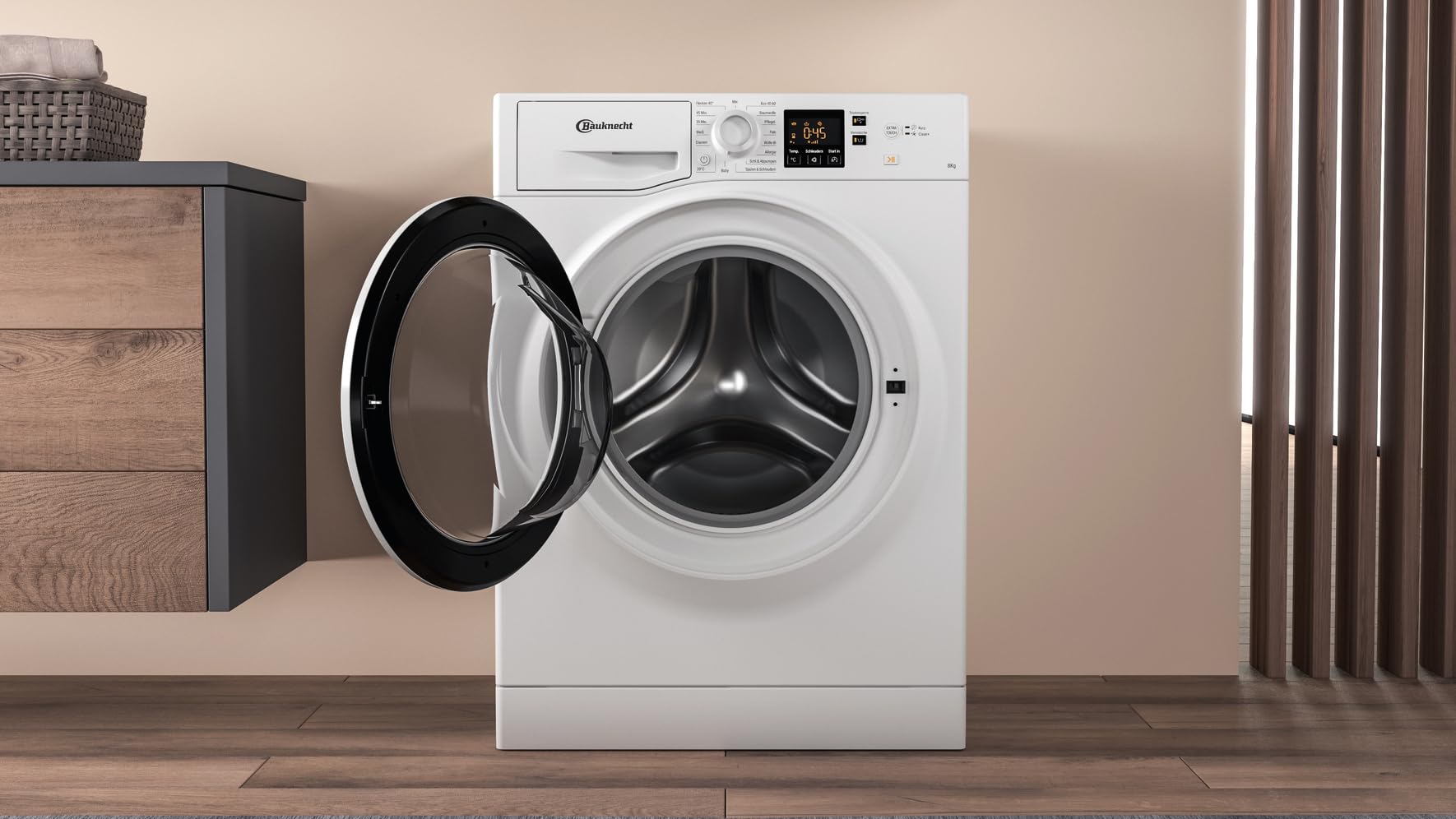 Bauknecht WAM 814 A Waschmaschine Frontlader 8kg Energieeffizienzklasse A