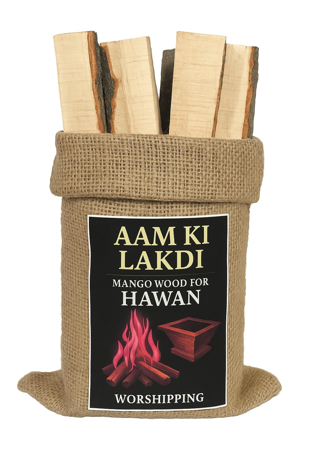 AAM KI LAKDI Mango Wood Sticks for Hawan and Traditional Puja Worshipping, Naturaly Dried-image-19