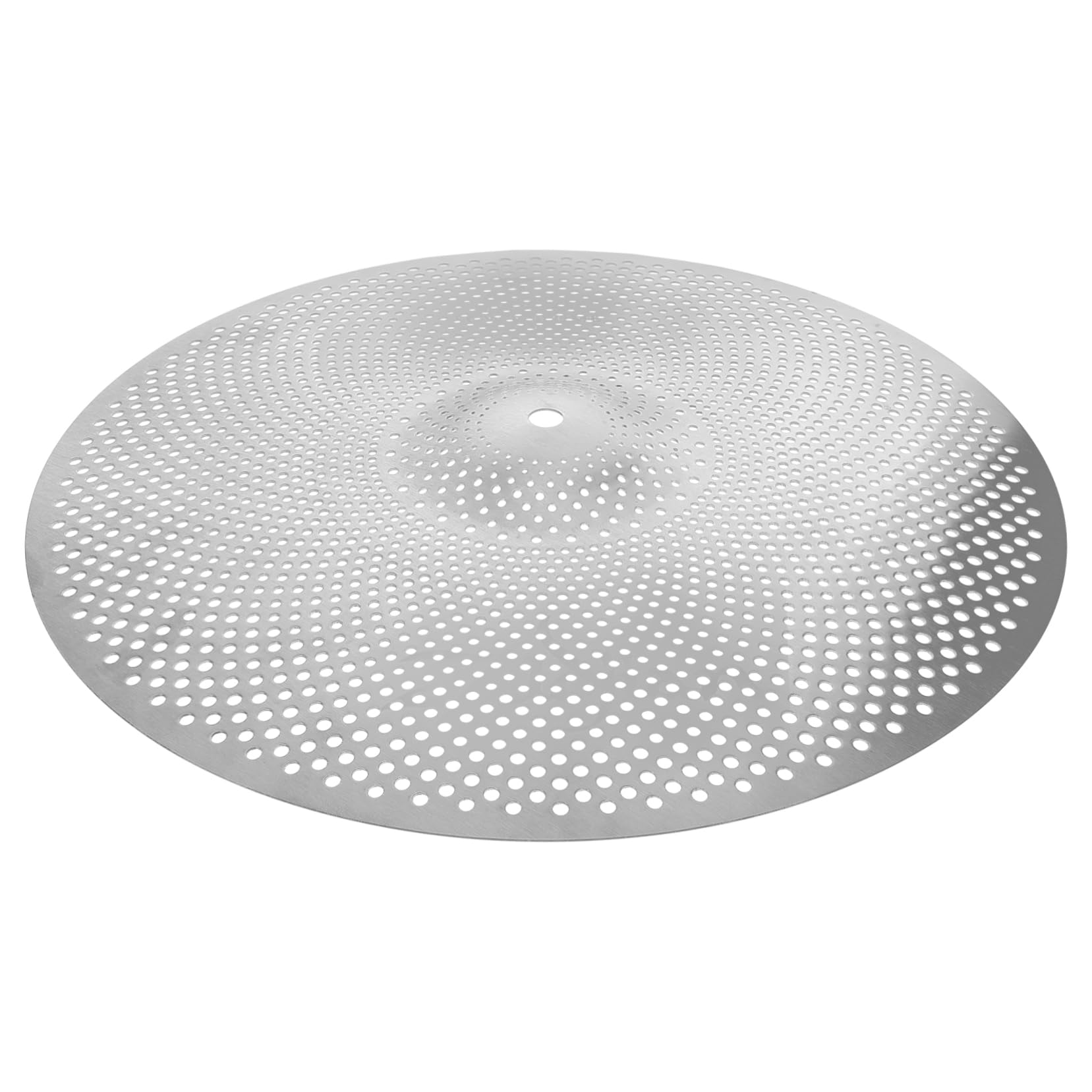 COSMEVIVI Silent Drum Set Cymbals 14 Gray Mute Cymbal for Low Volume Drum Kit Replacement