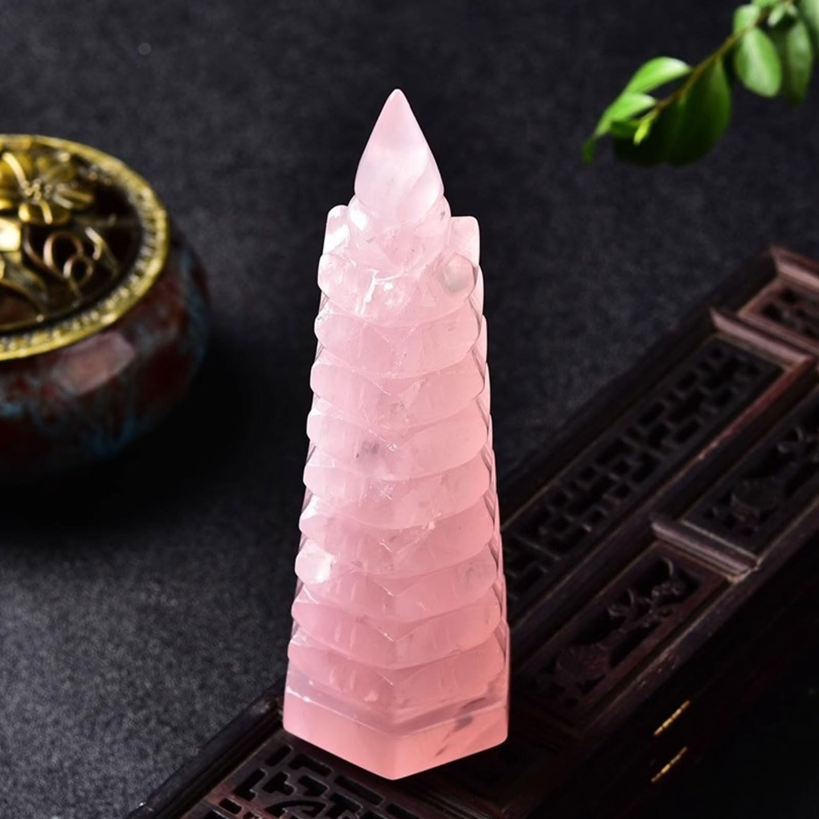 Estatua de la Torre Wenchang de la Pagoda de 9 Niveles de Cristal