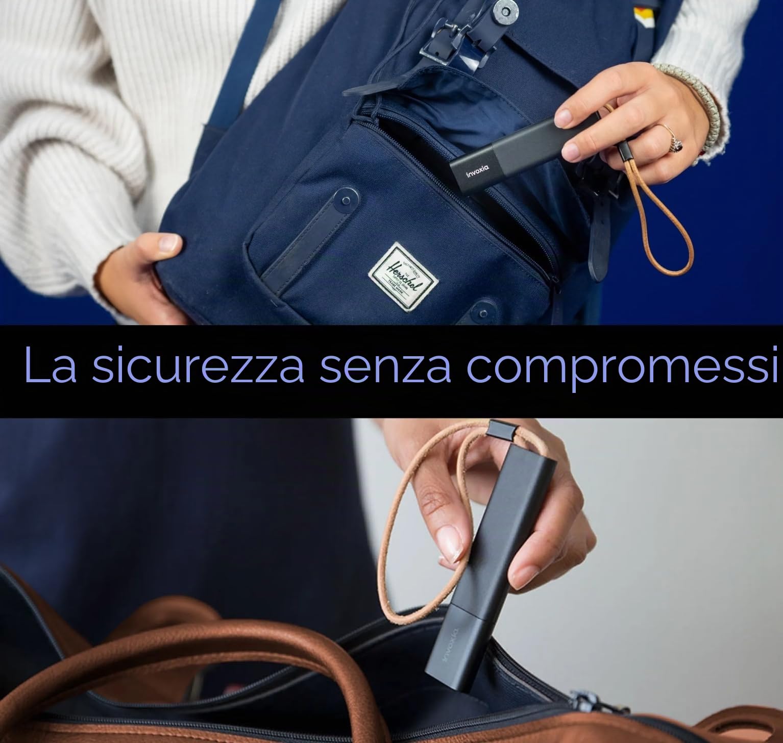 Invoxia Localizzatore GPS Pro - Posizione in tempo reale - Abbonamento di 1 anno incluso - per auto, moto, bambini - Avvisi di movimento e inclinazione - Rete 4G LTE-M