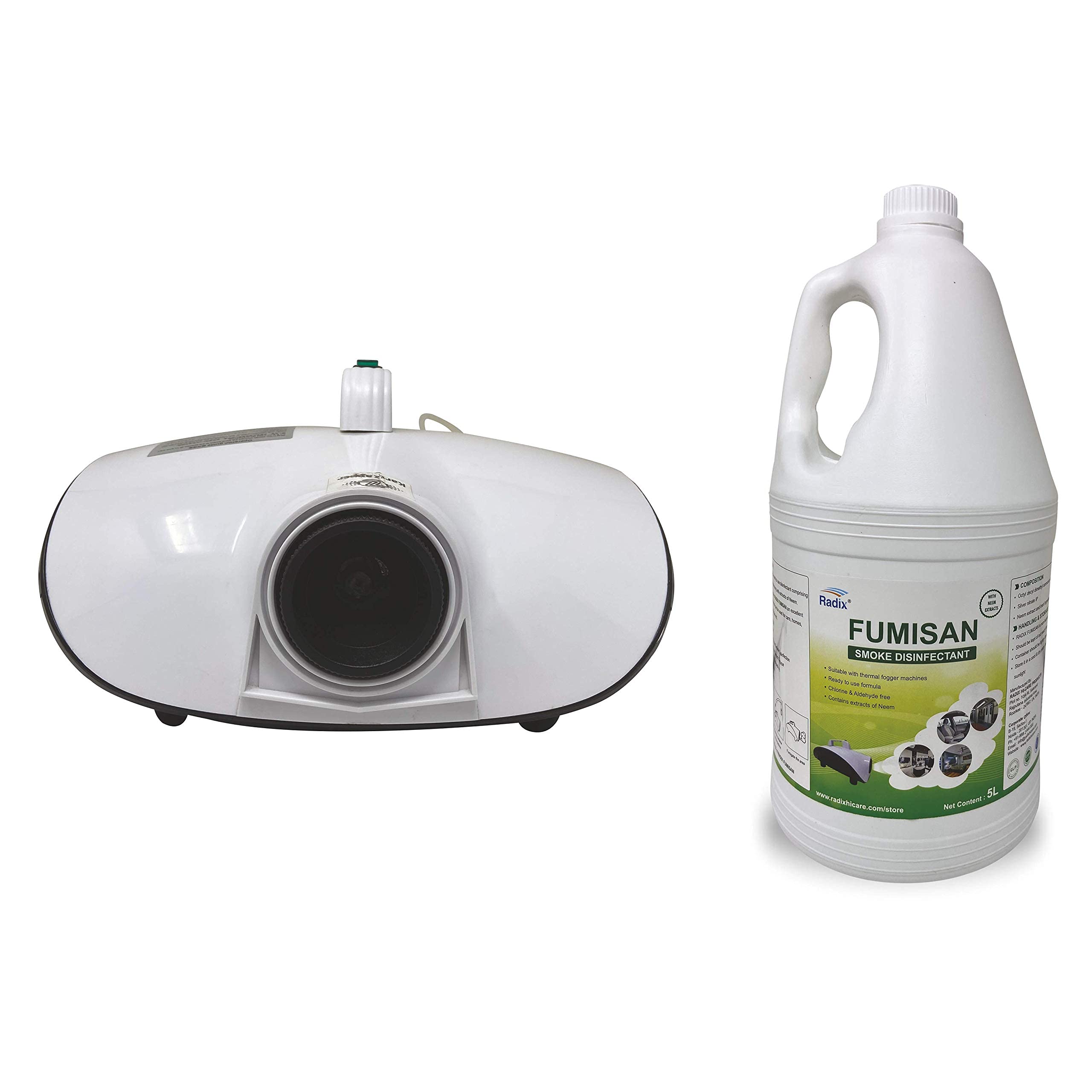 Buy Acuro Radix FUMISAN Ready To Use Smoke Disinfectant + 1500W Smoke