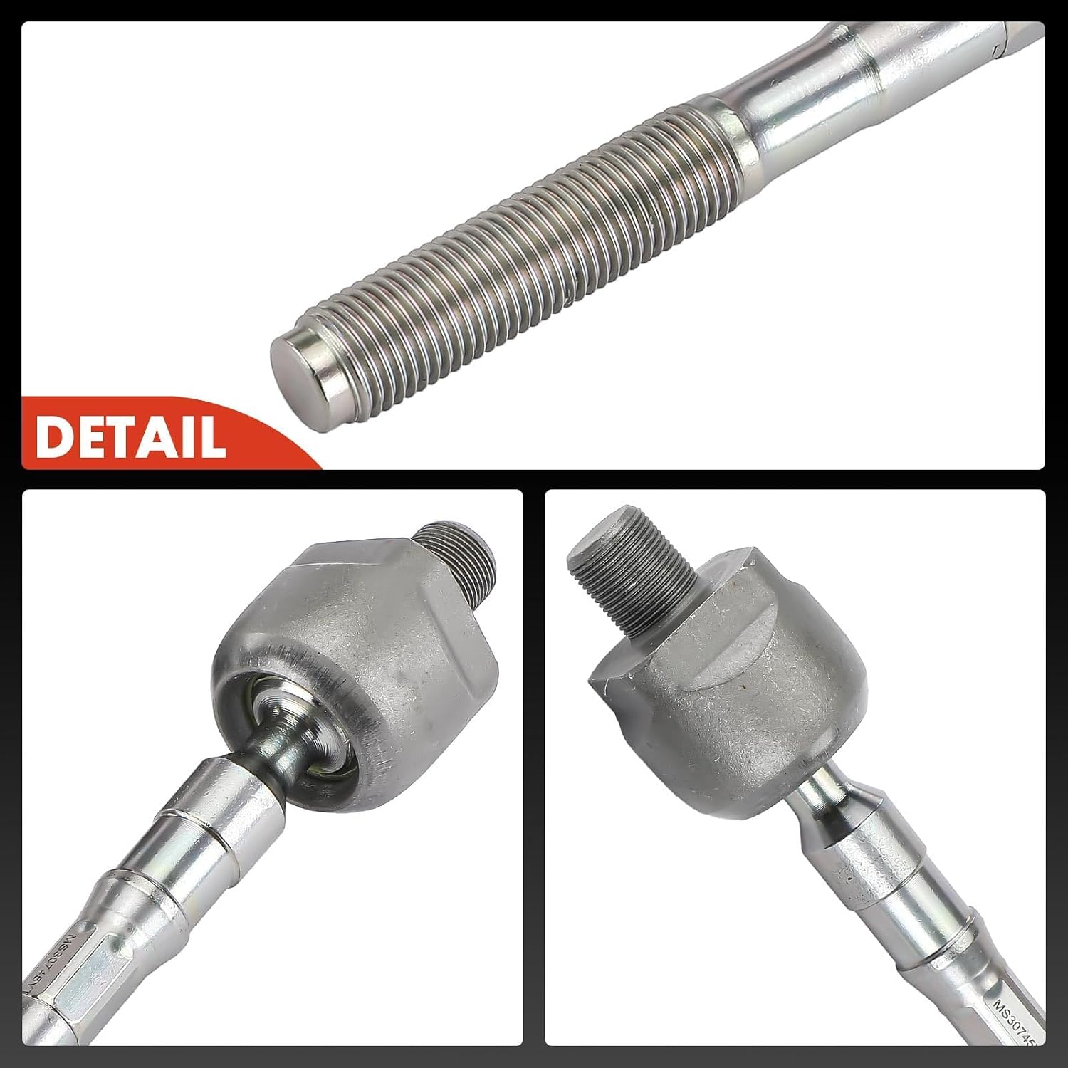 A-Premium 2 x Front Inner Tie Rod Ends, Compatible with Infiniti M35h 2012-2013, M37 2011-2013, M56 2011-2013, Q70 2014-2019, Q70L 2015-2019