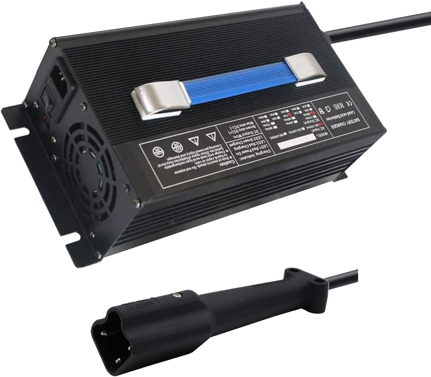 48 Volt 15 Amp Golf Cart Battery Charger Compatible with