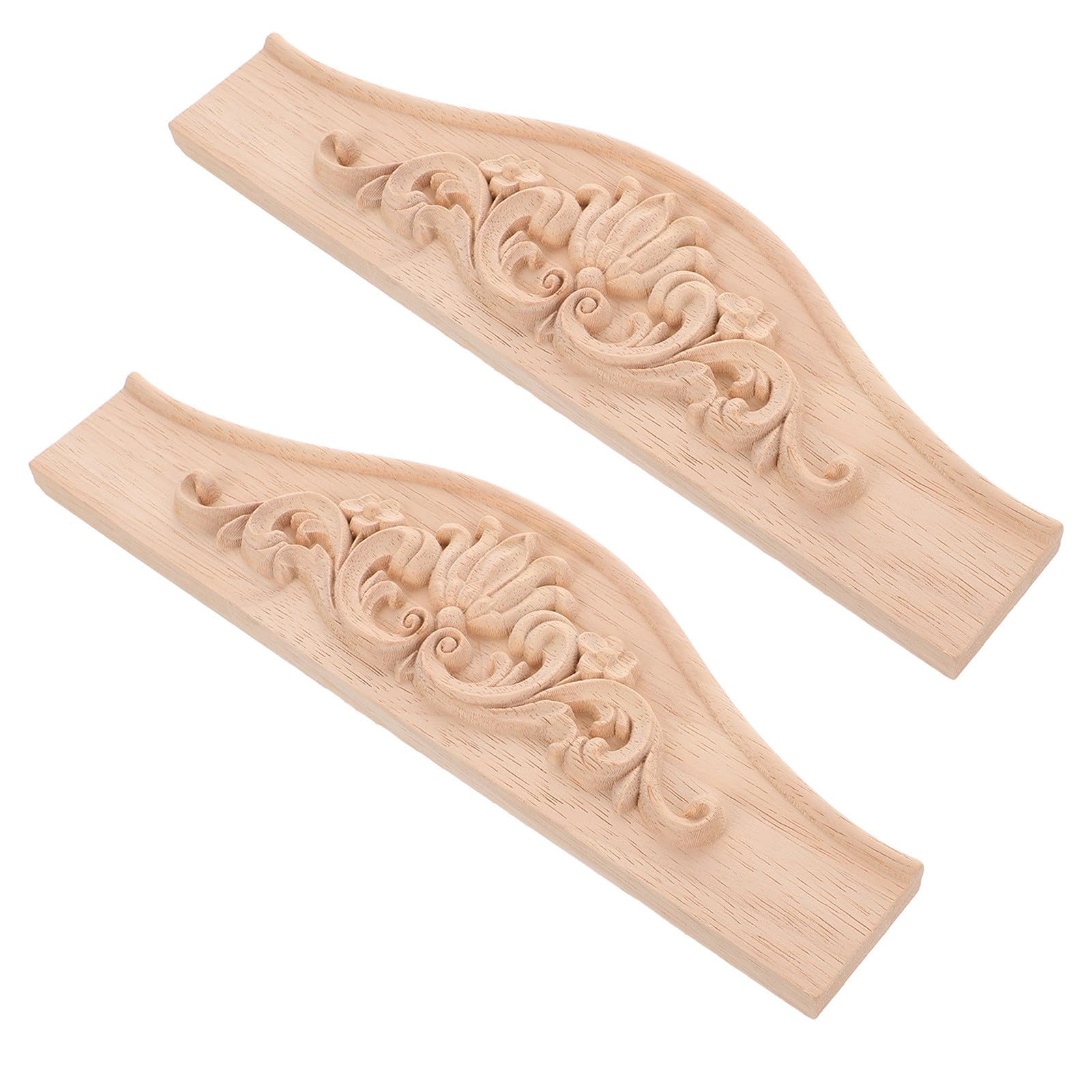 Apliques de madera tallada Toyvian estilo europeo para molduras de muebles y decoración