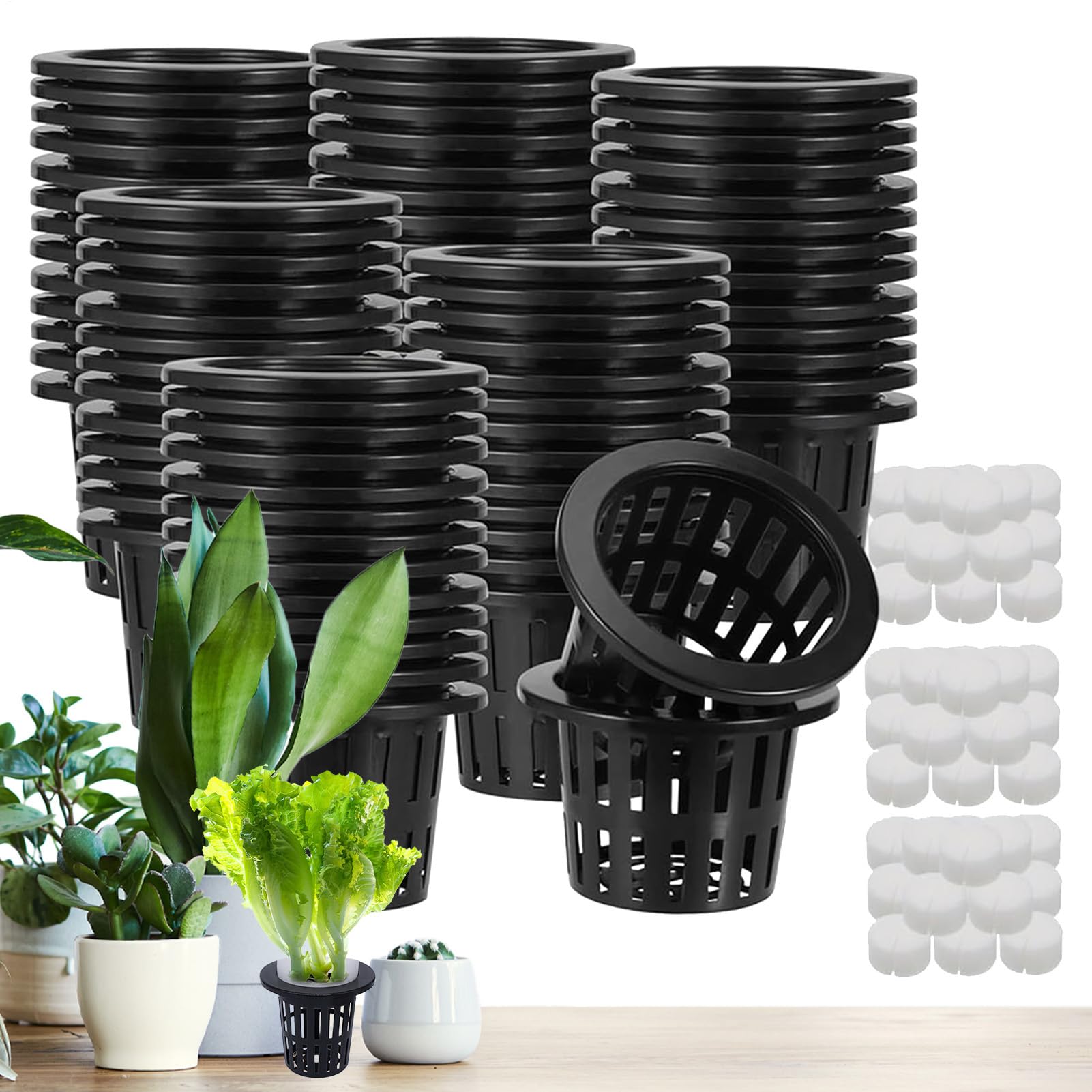 Macetas hidropónicas de interior para cultivar en apartamento y cocina urbana
