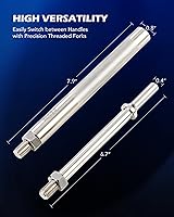 Vista 4 de Orion Motor Tech Juego de herramientas de horquilla en escabeche, herramienta separadora de juntas esféricas de 5 piezas, herramienta de extracción