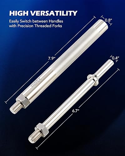 Miniatura 4 de Orion Motor Tech Juego de herramientas de horquilla para pepinillos, 5 herramientas separadoras de rótulas, herramienta de extracción de barra de