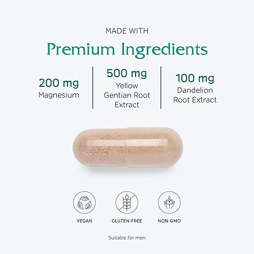 Miniatura 4 de Vitanica, Colon Motility Blend, soporte de colon, vegano, 90 cápsulas