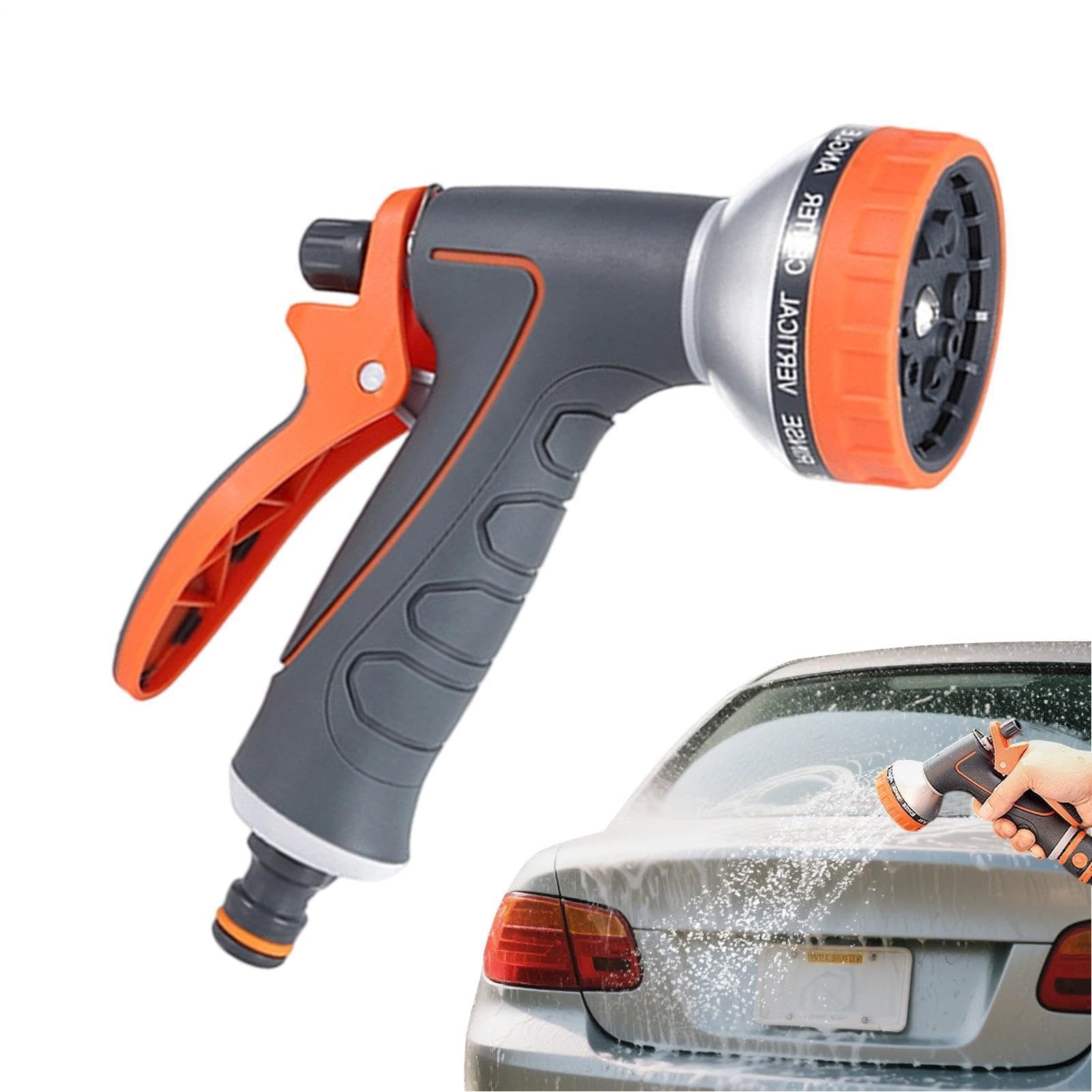 Muiltvoe Hose Nozzle Sprayer - Watering Spray Tool - Garden Sprayer Head,for Backyard Patio Garage Pathway Lawn Flower Bed Sidewalk Outdoor