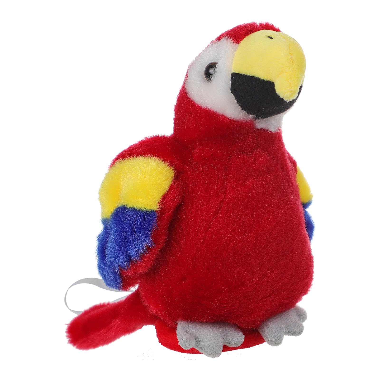 Funny Mini Magnetic Shoulder Plush Animal, Fuzzy Animal Stuffed Parrot Eagle Mouse Lion Halloween Cosplay Themed Parties Shoulder Mates Costume Accessories Cosplay Prop Backpack Cap Decoration