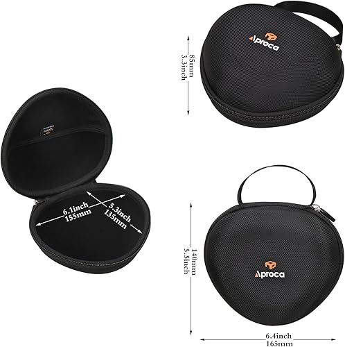 Miniatura 6 de Aproca Estuche rígido de almacenamiento de viaje, para auriculares Bluetooth BERIBES sobre la oreja