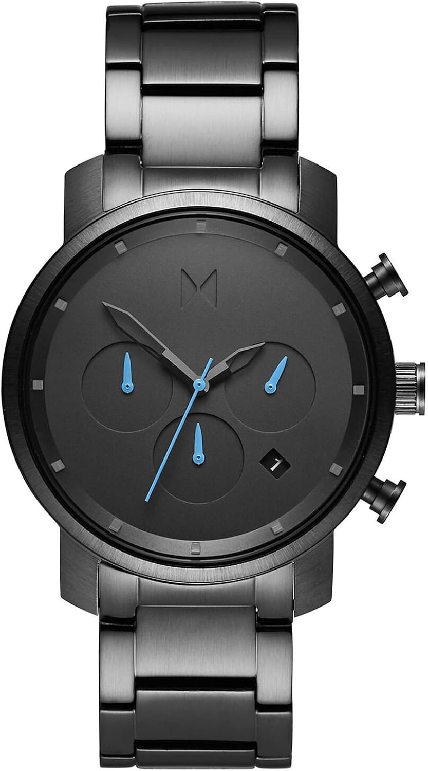 Mvmt Orologio Analogico al Quarzo da Uomo con Cinturino in Acciaio Inossidabile Color Canna Di Fucile - D-Mc02-Gu Mvmt Orologio Analogico al Quarzo da Uomo con Cinturino in Acciaio Inossidabile Color Canna Di Fucile - D-Mc02-Gu