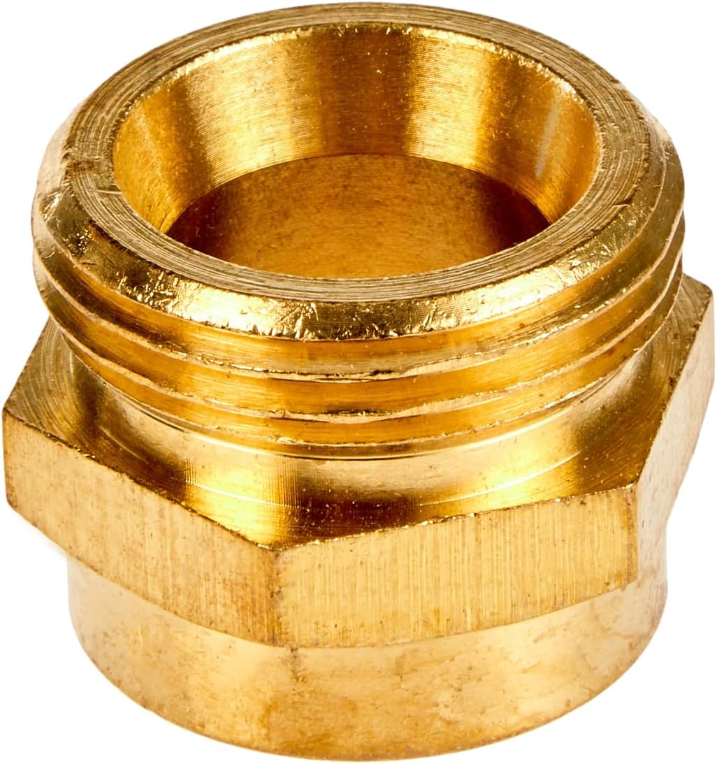 GARDENA Brass Reducing Threaded nipple Brass Fitting to The Threaded