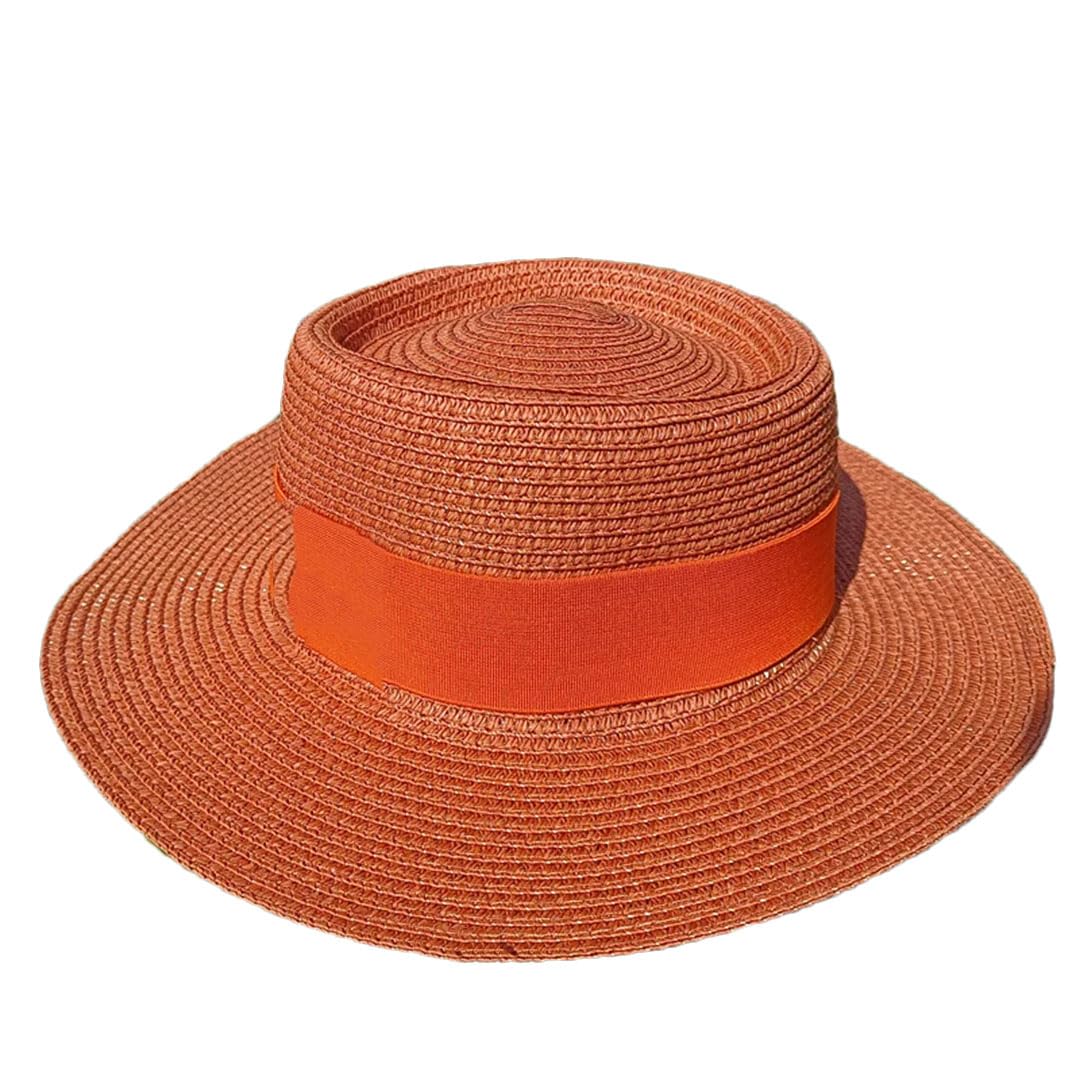 EYRMQWJPC Wide Brim Sun Hat, Women's Paper Straw Sun Hat Multicolor 55-58cm(12)