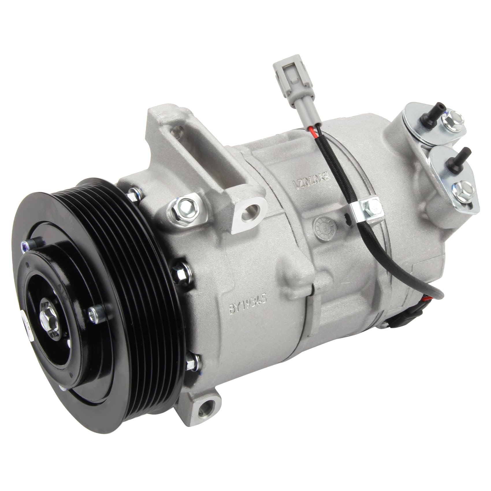 DOCAS Compresor de aire acondicionado 8200958328 compatible para Renault Grand Scénic 3 Megane 3 CC Scénic 3 1.4 16V 1.4 TCe 2.0 dCi 2009-2016