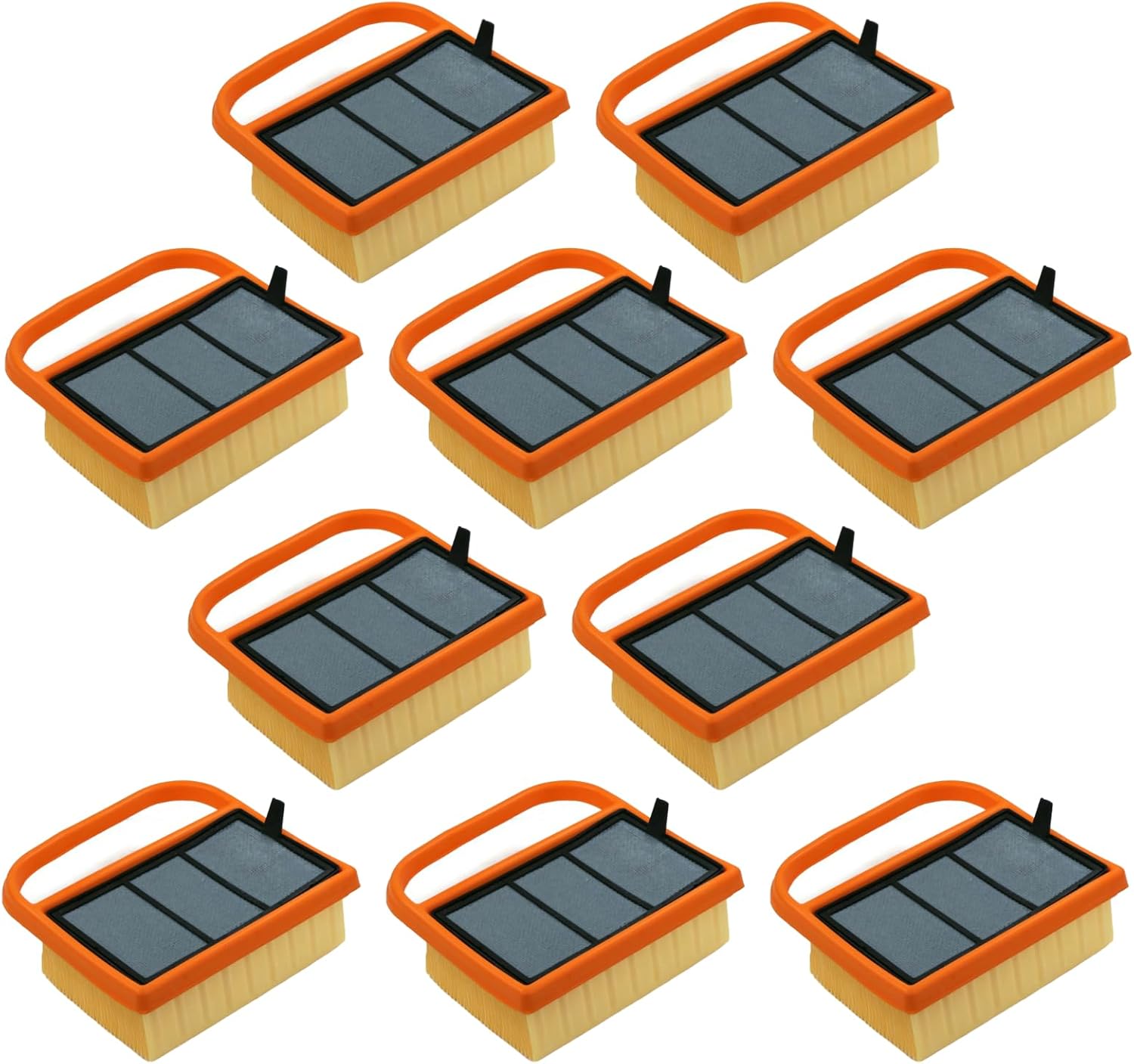 Set of 10 Air Filter Kit Replaces Stihl 4238 141 0300 TS410 TS420 TS480i TS500i