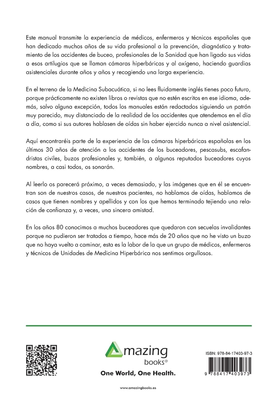 Manual de medicina subacuática